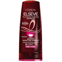 Бальзам L'Oréal Paris Elseve Full Resist Arginine+Aminexil для ослабленных волос склонных к выпадению 200 мл