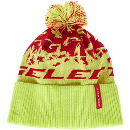 Шапка Select Pompon Hat 56 Yellow Red - мініатюра 4