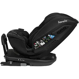 Автокрісло Lionelo Bastiaan RWF i-Size Black Carbon, чорне (LO-BASTIAAN RWF I-SIZE BLACK CARBON) - мініатюра 5