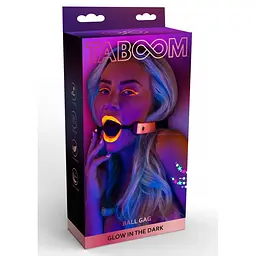 Кляп кулька Taboom Ball Gag, 4 см, рожевий - мініатюра 3