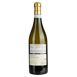 Вино Vite Colte Piemonte Chardonnay DOC Fosche біле сухе 14% 0.75 л - мініатюра 2