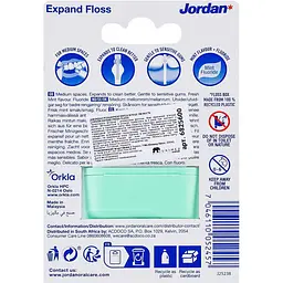 Зубна нитка-флос Jordan Everyday floss фтор, м'ята та зубна паста - мініатюра 3