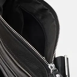 Чоловіча шкіряна сумка Keizer K1301bl-black - мініатюра 5