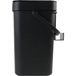 Відро для сміття MBM My Home з кришкою 5 л антрацит (BIN-11 5L ANTHRACITE) - мініатюра 3