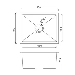Кухонна мийка Gappo GS 5040 1045123 - мініатюра 6