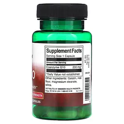 Харчова добавка Swanson CoQ10 Maximum Strength 200 мг 30 капсул - мініатюра 2