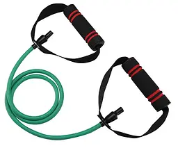 Трубчастий еспандер для фітнесу з ручками Latex resistance tube 20LB U-powex 9 кг fit0012633