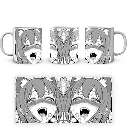 Кухоль GeekLand Ahegao Ахегао anime A 02.16 330 мл білий - мініатюра 4