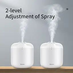 Зволожувач повітря BASEUS elephant humidifier 600 мл білий - мініатюра 4