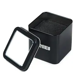 Чоловічий годинник Skmei 1260 оригінальні silver black - мініатюра 4