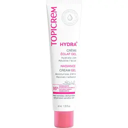 Гель для обличчя Topicrem Hydra+ Radiance Cream Gel для сяяння шкіри 40 мл