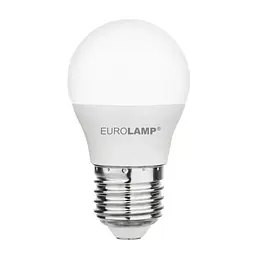 Лампочка Eurolamp LED ECO серія "P" G45 7W 630Lm E27 3000K (LED-G45-07273(P)) - мініатюра 1