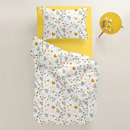 Дитяча постільна білизна в ліжечко SUMMER MOOD CS3, помаранчевий (BushOrange_Summer_140) - мініатюра 2