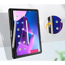 Чохол-книжка BeCover Soft Edge з кріпленням для стілусу для Lenovo Tab M10 Plus TB-125F 3rd Gen /K10 Pro TB-226 10.61" Green (708333) - мініатюра 4