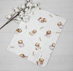 Букет з пелюшок для немовлят A.L.Babybox Звірята в трояндах (BU 27208199) - мініатюра 5