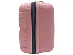 Бьюті-кейс Milano bag 0306/14 Маленький S Рожевий - мініатюра 3