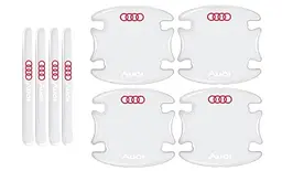 Комплект захисних плівок Нано під ручки авто (відбійник на дверях) Audi 8 шт - мініатюра 3