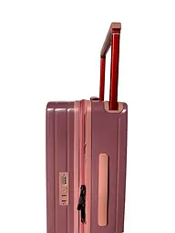 Валіза Milano bag 015 колір рожеве золото розмір середній M - мініатюра 4