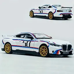 Колекційна металева модель автомобіля Автопром BMW 3.0 CSL з інерцією, світлом та звуком 1:34 - мініатюра 6
