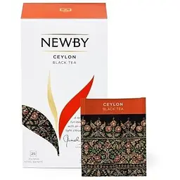 Чай чорний Newby Цейлон в пакетиках 25 шт (310030)