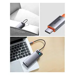 Хаб конвертер Baseus Metal Gleam Usb-C - VGA 7-in-1 WKWG040013 - мініатюра 8