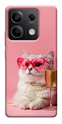 Чохол Demsky Pinky cat для Xiaomi Redmi Note 13 5G