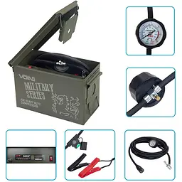 Компресор автомобільний Voin Military series 150 psi 25 A (VM-070) - мініатюра 4