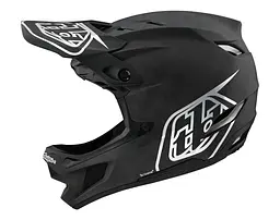 Велошолом Troy Lee Designs D4 Carbon Black/Silver XL (1106-139437005) - мініатюра 2