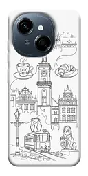 TPU чехол Demsky Lviv spirit для TECNO Spark Go 1