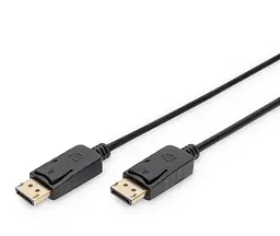 Кабель DisplayPort (M) - DisplayPort (M) 2 м, Black, Digitus teh0028509