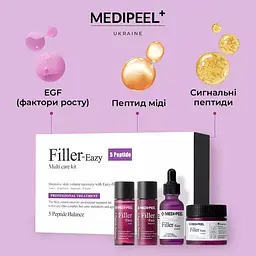 Ліфтинг-набір з ефектом філера MediPeel Eazy Filler Multi Care Kit 4 засоби - мініатюра 3