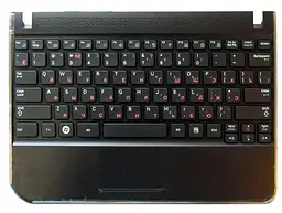 Клавіатура для ноутбука Samsung (N210) Black, (Black TopCase) - мініатюра 2