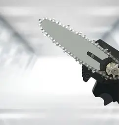 Ланцюгова пила акумуляторна Chainsaw акумулятор 24V - мініатюра 7