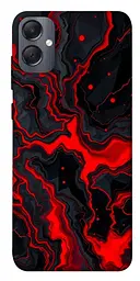 TPU чохол Demsky Black red marble для Samsung Galaxy A05