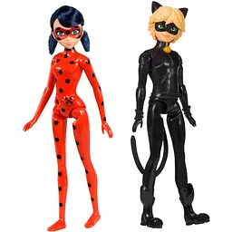 Набір ляльок Miraculous Basic Леді Баг і Супер-Кіт (50275) - мініатюра 3