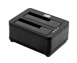 Зовнішня кишеня 2.5/3.5 SATA HDD/SDD USB3.0 Agestar 3UBT8 Black - мініатюра 1