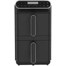 Мультипіч електрична Grunhelm GAF1100D 1500 Вт 11 л чорна (147285) - мініатюра 4