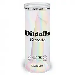 Неоновий фалоімітатор Love To Love Dildolls Fantasia 14.8 см райдужний - мініатюра 2