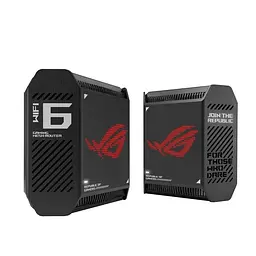 Система WiFi-Mesh ROG Rapture GT6 AX10000, 3xGE LAN, 1x2.5GE WAN, 1xUSB 3.2, 2мод, чорний Asus teh0017209 - мініатюра 2