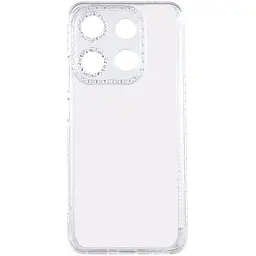 Чохол TPU Starfall Clear для Tecno Pop 7 Прозорий - мініатюра 3