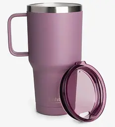 Термостакан SmartShake Bohtal з ручкою з нержавіючої сталі Tumbler Plum 900 мл (11290001)