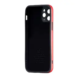 Чохол Jinduka Leather Protected Camera iPhone 11 Pro Red - мініатюра 3