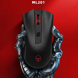 Миша Thunderobot ML201 Wireless Black (6970796744546) [175891] - мініатюра 7