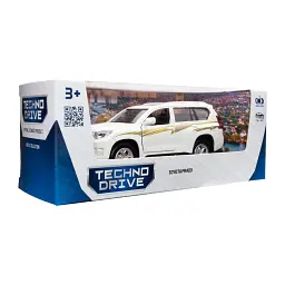Машина TechnoDrive Toyota Prado білий (KM250425W) - мініатюра 6