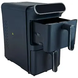 Мультипіч електрична Grunhelm GAF1100D 1500 Вт 11 л чорна (147285) - мініатюра 6