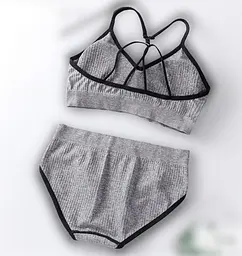 Комплект спортивної білизни S-М Сірий - мініатюра 5