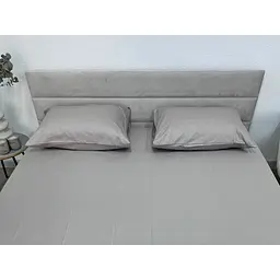 Наволочка Ecotton Chateau Grey сатин 70х70 см 2 шт. сіра (24747) - мініатюра 4