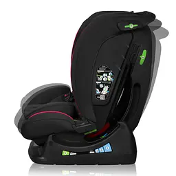 Автокрісло Lionelo Aart I-Size Black Carbon Red (LO-AART I-SIZE BLACK CARBON RED) - мініатюра 8