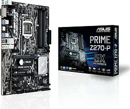 Материнська плата ASUS Prime Z270-P (Prime Z270-P) (Socket 1151, Intel Z270, ATX) Б/в - мініатюра 6