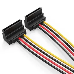 Кабель живлення Serial ATA Male - 2xSATA Female Vention - мініатюра 4